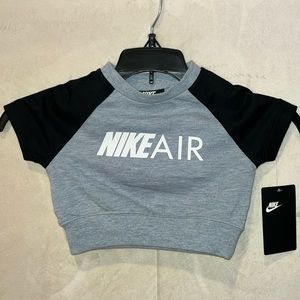NWT Nike 2T Gray and Black Shirt